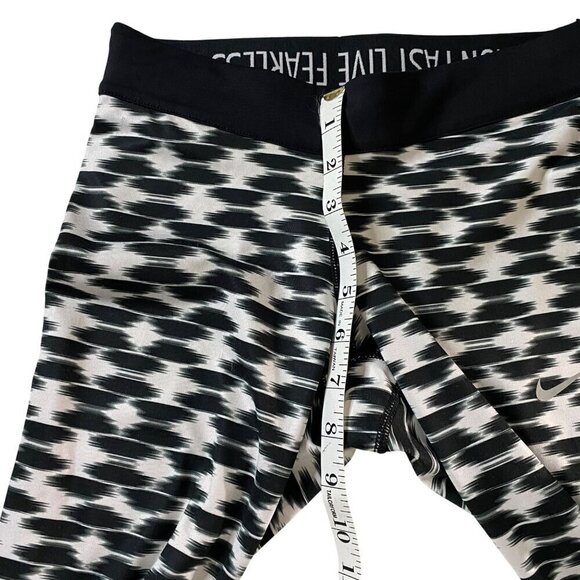 Nike Dri Fit Printed Relay Training Leggings Women's XS Running Workout Warm - Picture 11 of 12